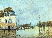 Alfred Sisley, Flood at Pont-Marley